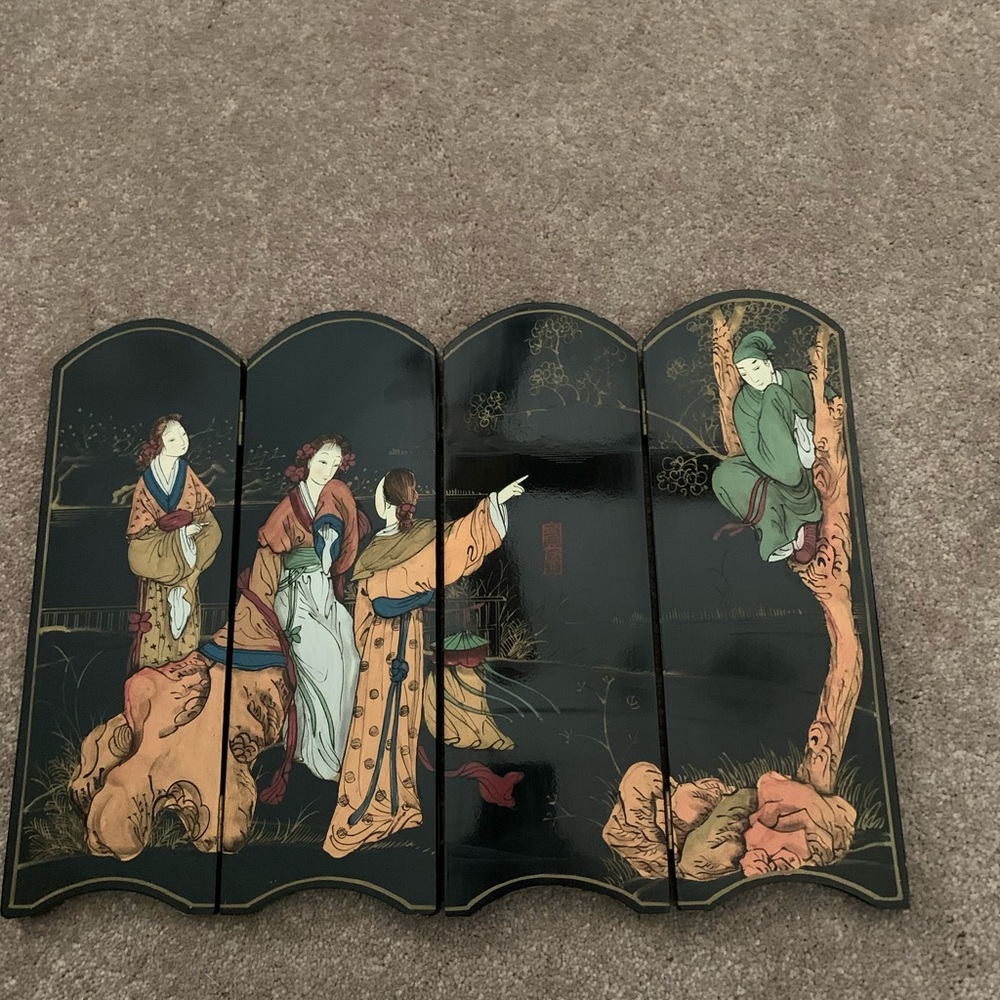 Chinese table screen
